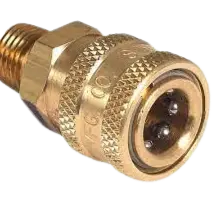 1/4" Quick Connect Socket Mnpt Brass 1