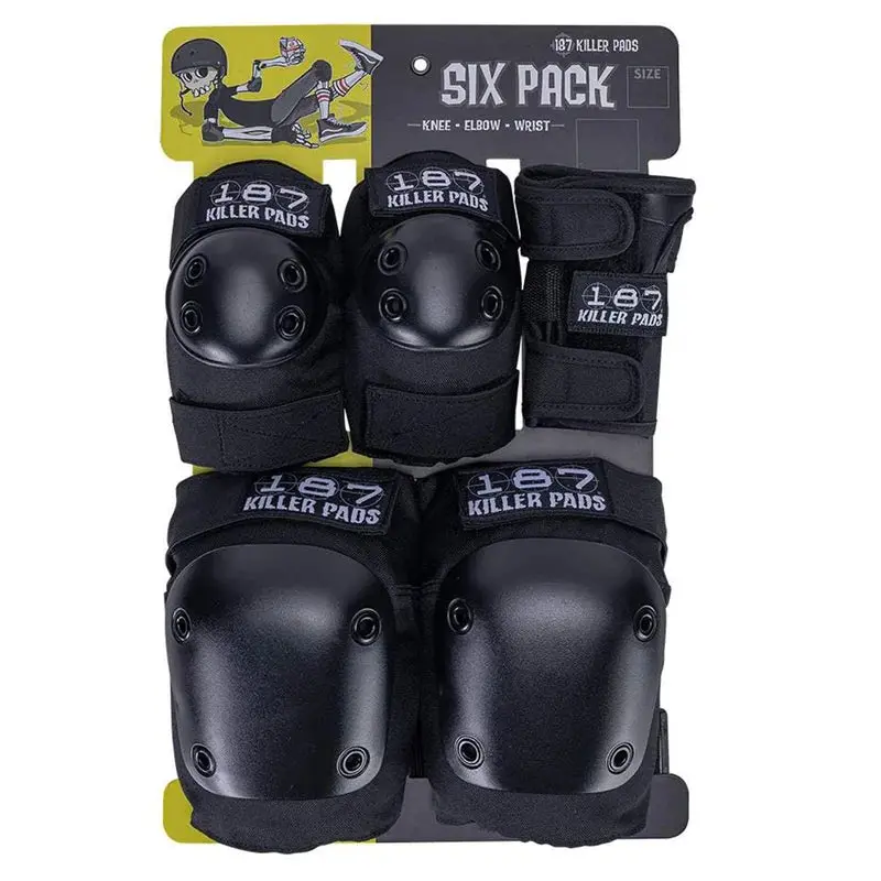 187 Six Pack Junior - Black 1