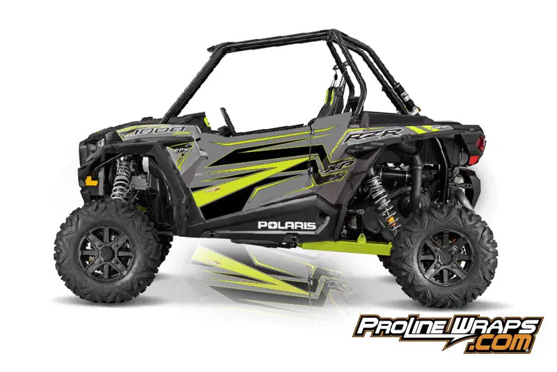 2016 Polaris Rzr Xp 1000 Eps Two Door Factory Graphic Kit Titanium Matte Metallic 1