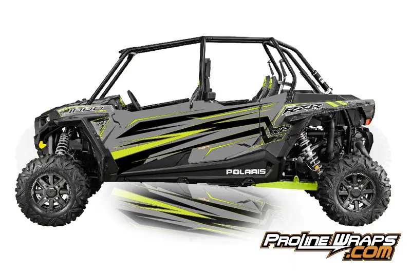 2016 Polaris Rzr Xp 4 1000 Eps Four Door Factory Graphic Kit Titanium Matte Metallic 1