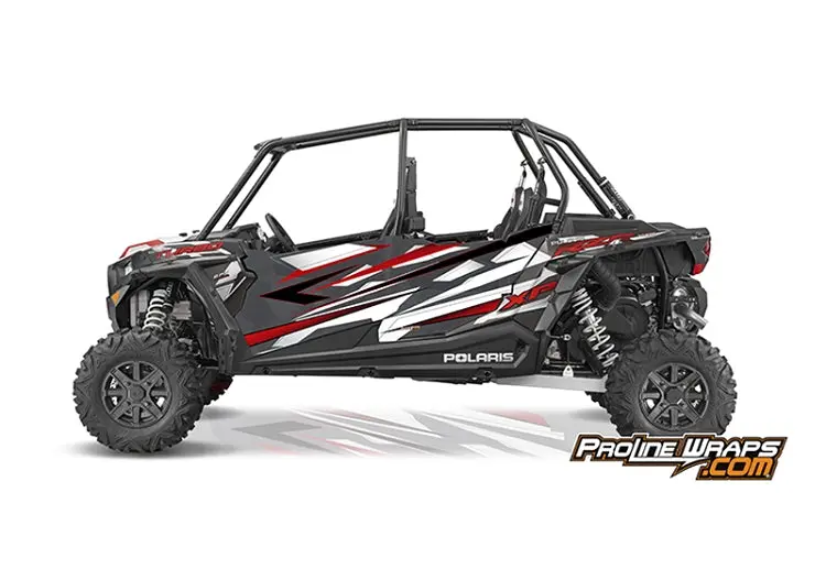 2016 Polaris Rzr Xp 4 Turbo Eps Four Door Factory Graphic Kit Graphite Crystal 1