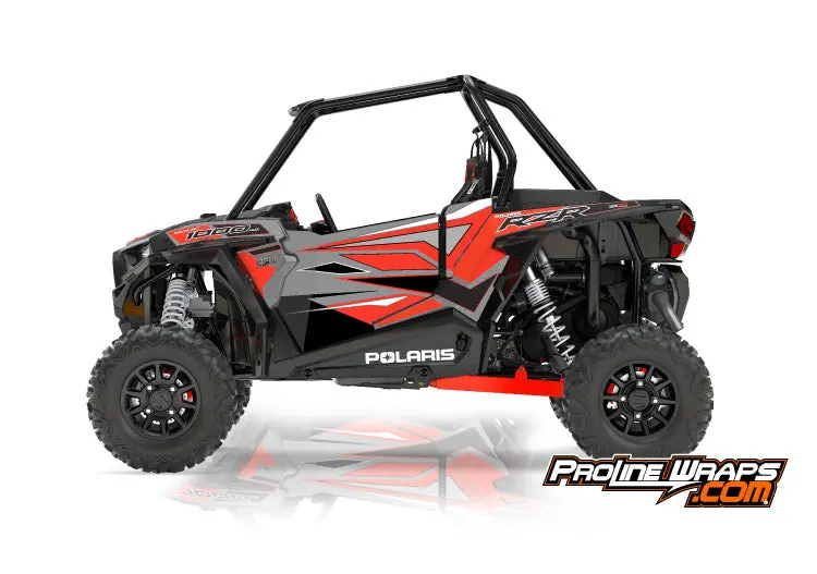 2017 Polaris Rzr Xp 1000 Eps Two Door Factory Graphic Kit Titanium Metallic 1