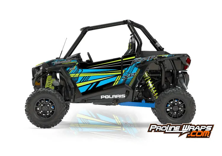 2017 Polaris Rzr Xp 1000 Eps Two Door Factory Graphic Kit Velocity Blue Le 1