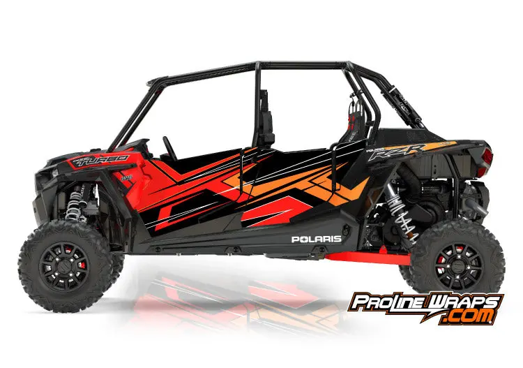 2017 Polaris Rzr Xp 4 Turbo Eps Four Door Factory Graphic Kit Cruiser Black 1