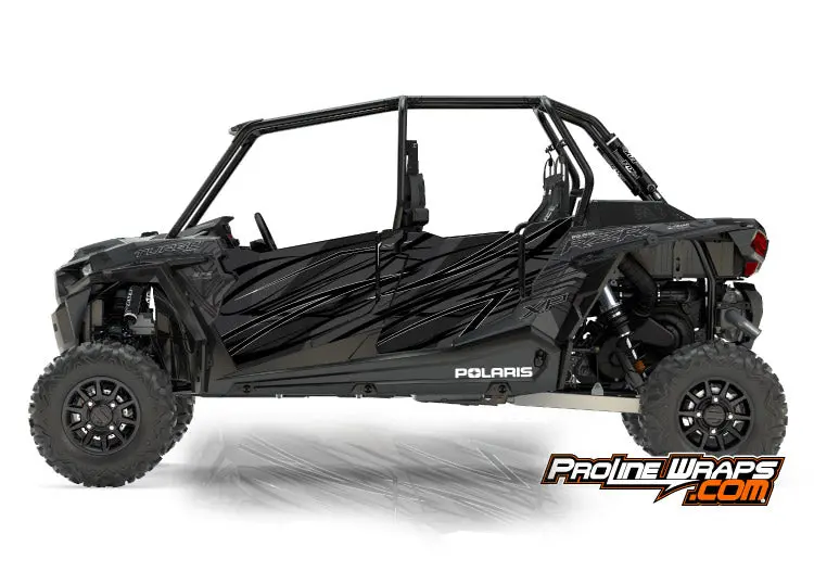 2017 Polaris Rzr Xp 4 Turbo Eps Four Door Factory Graphic Kit Titanium Matte Metallic 1