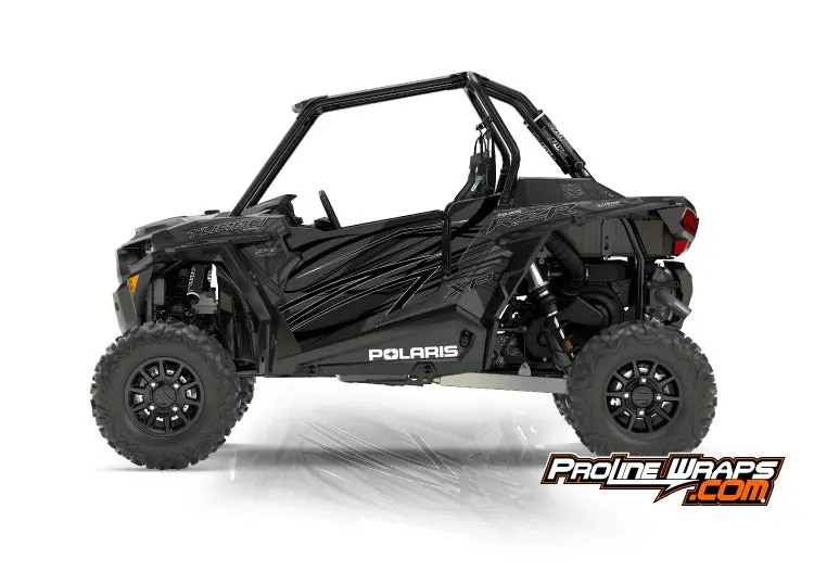 2017 Polaris Rzr Xp Turbo Eps Two Door Factory Graphic Kit Titanium Matte Metallic 1