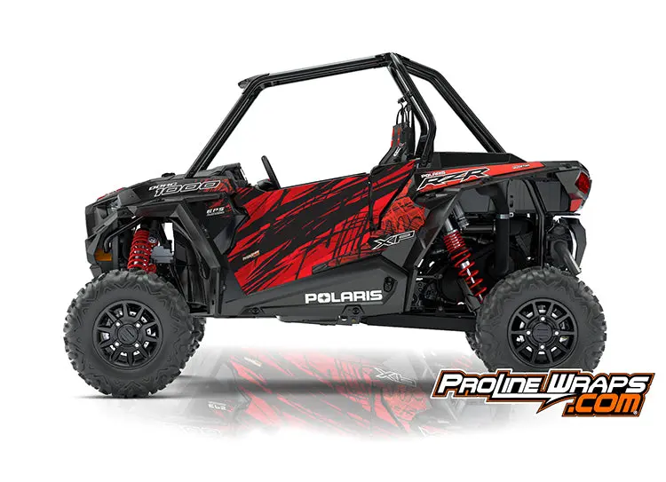 2018 Polaris Rzr Xp 1000 Eps Two Door Factory Graphic Kit Black Pearl 1