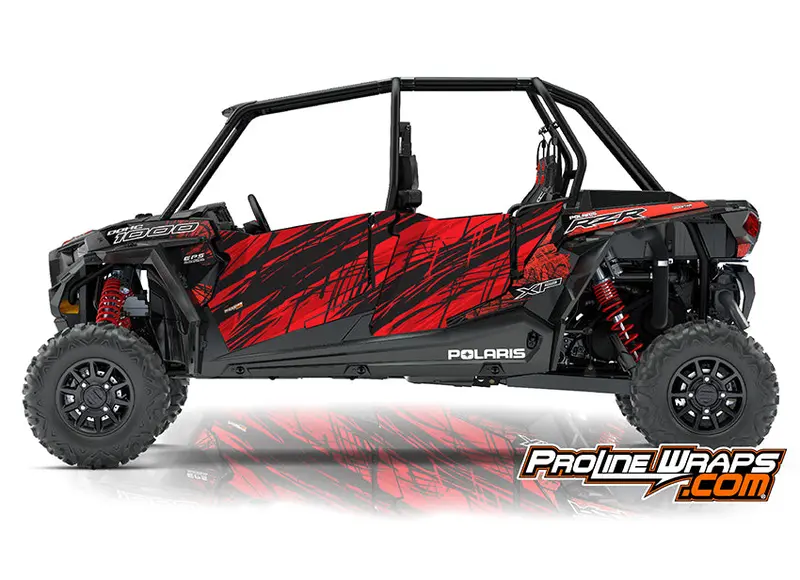 2018 Polaris Rzr Xp 4 1000 Eps Four Door Factory Graphic Kit Black Pearl 1