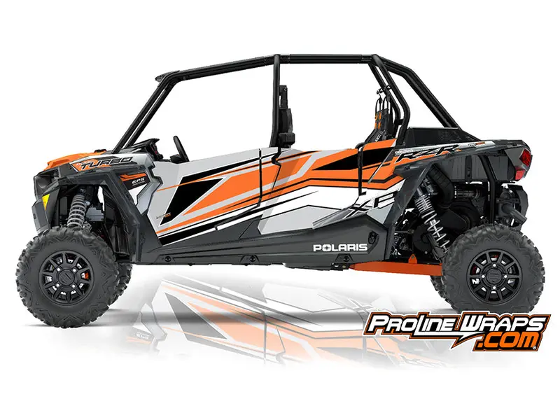 2018 Polaris Rzr Xp 4 Turbo Eps Four Door Factory Graphic Kit Ghost Gray 1