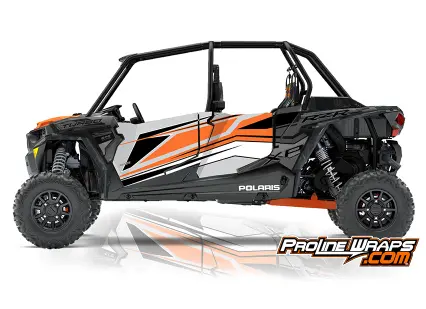 2018 Polaris Rzr Xp 4 Turbo Eps Four Door Factory Graphic Kit Ghost Gray 2