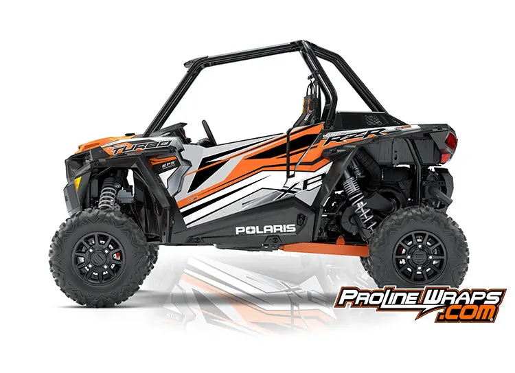 2018 Polaris Rzr Xp Turbo Eps Two Door Factory Door Graphic Kit Ghost Gray 1