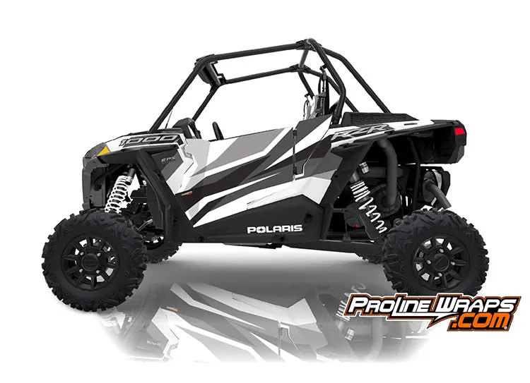 2019 Polaris Rzr Xp 1000 Eps Two Door Factory Graphic Kit White Pearl 1