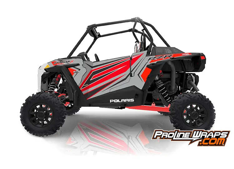 2019 Polaris Rzr Xp Turbo Eps Two Door Factory Graphic Kit Dynamix Ghost Gray 1