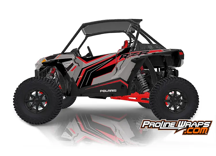 2020 Polaris Rzr Xp Turbo S Eps Two Door Factory Graphic Kit Ghost Gray 1