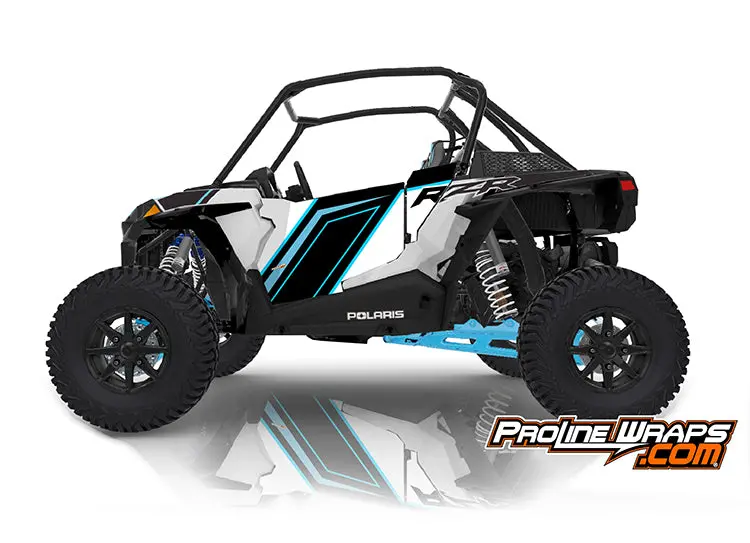 2020 Polaris Rzr Xp Turbo S Velocity Eps Two Door Factory Graphic Kit Matte White 1