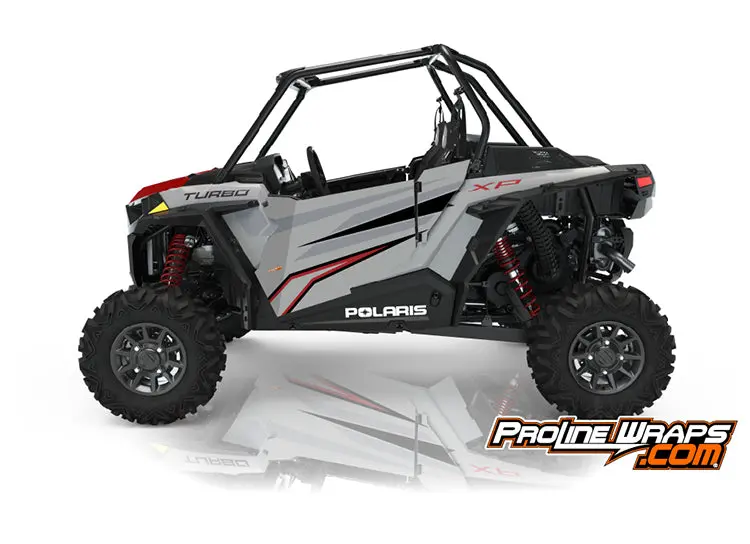 2021 Polaris Rzr Xp Turbo Two Door Factory Graphic Kit Ghost Gray 1