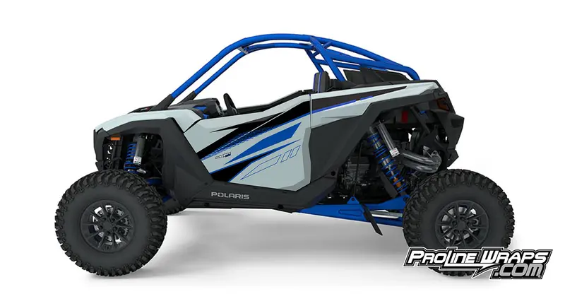 2024 Polaris Rzr Pro R - Two Door Factory Graphic Kit  - Storm Grey 1