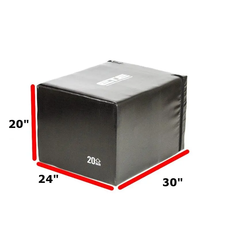 3 In 1 Safety Foam Plyo Box 20" 24" 30" (4-8 Weeks) 1