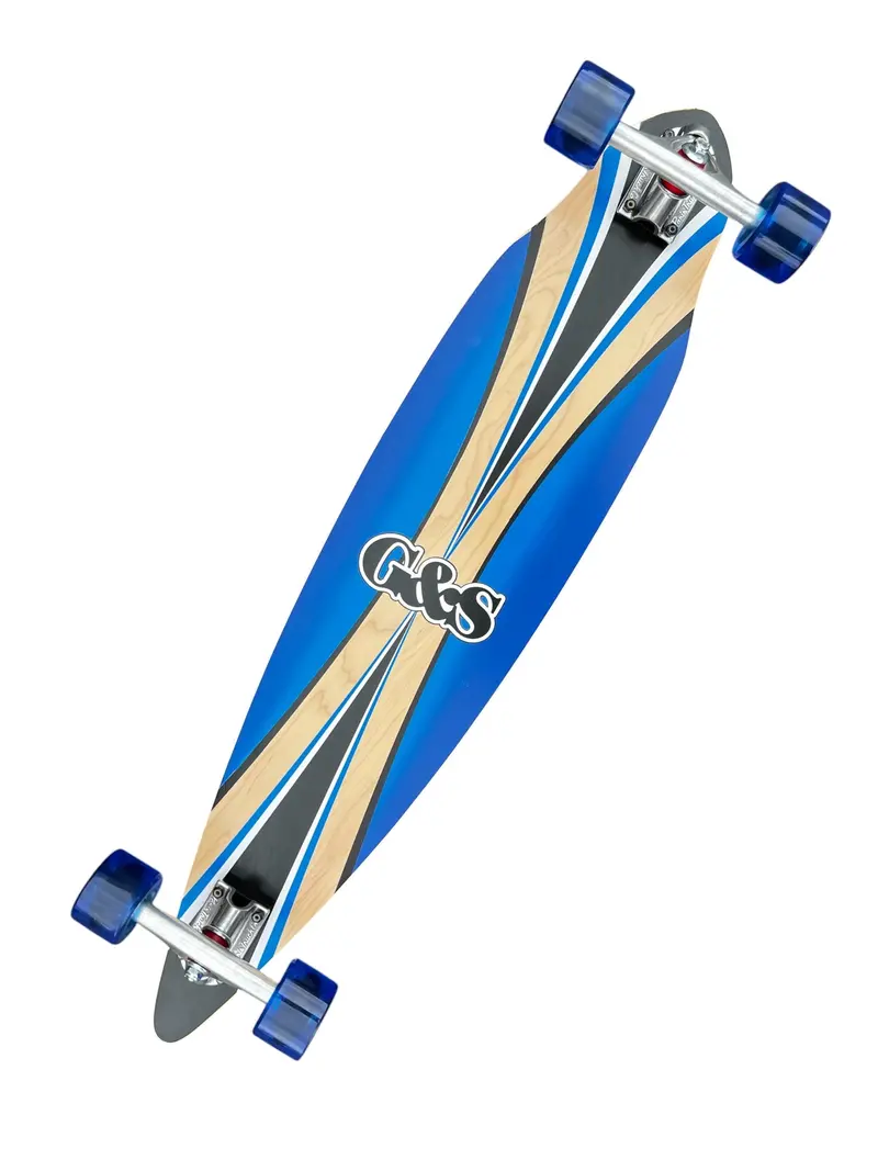 38” Black Tip Pintail Complete 1