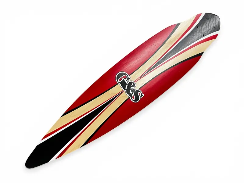 38” Black Tip Pintail Deck 1
