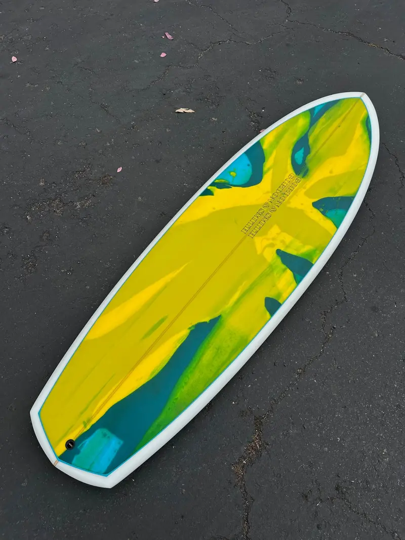 5'10 #21432 71 Twin (Squid) - At Our Turquoise Showroom 1