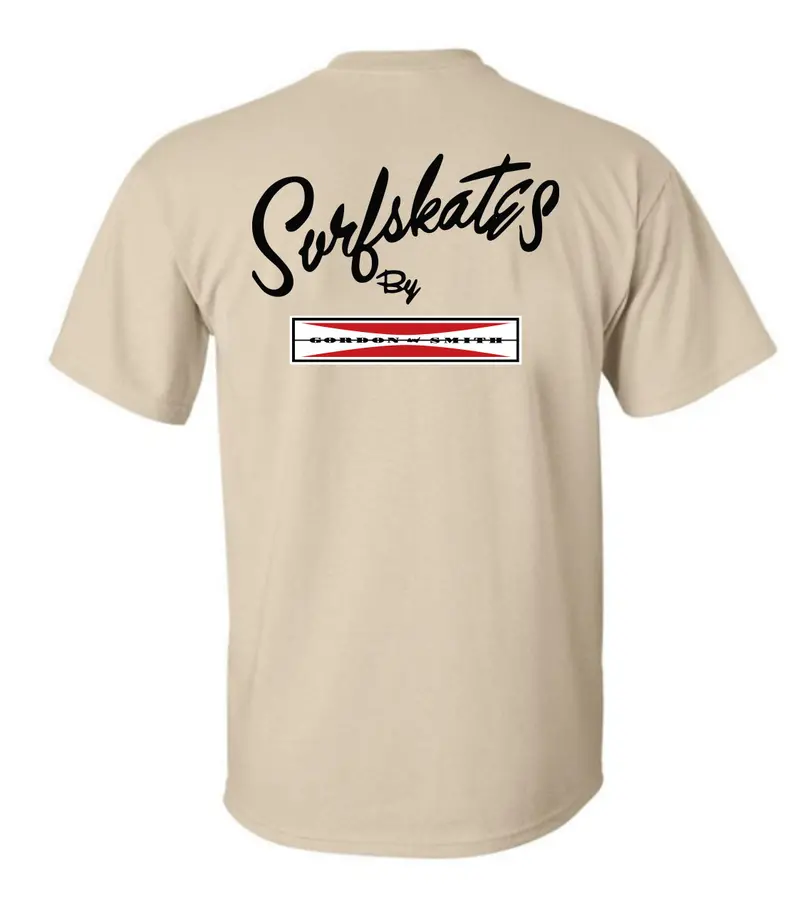 60’S Surf Skates By G&S T Shirt - Sand 1