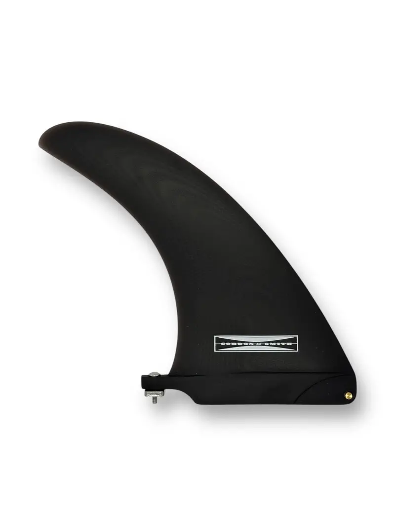 7.5” G&S Standard Fin - Smokey Black - Sanded 1
