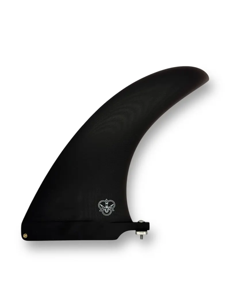 7.5” G&S Standard Fin - Smokey Black - Sanded 2