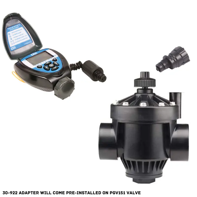 710A Battery Operated Controller W/ 1.5" Pgv Valve - 710Apgv-150 1