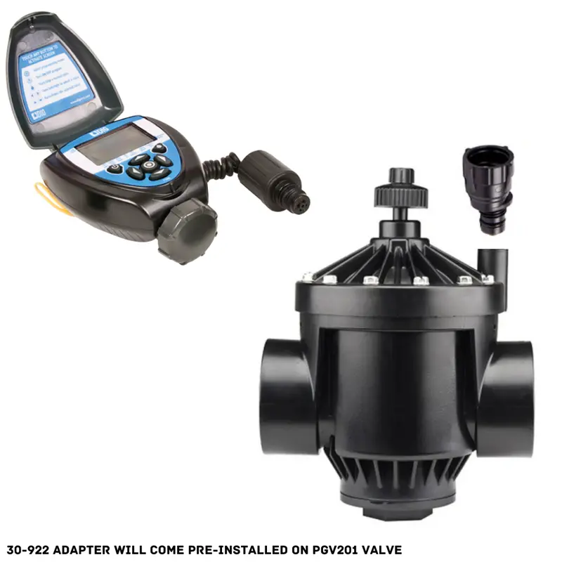 710A Battery Operated Controller W/ 2" Pgv Valve - 710Apgv-201 1