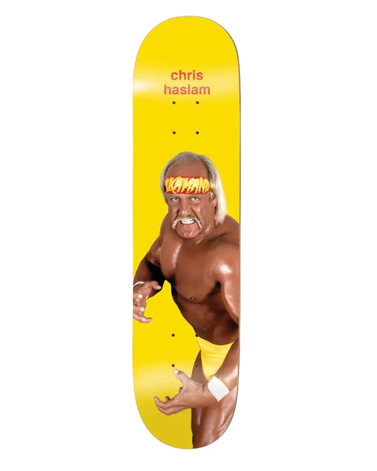 8.5 Enjoi Chris Haslam Round 3 Hulk Hogan Deck 1
