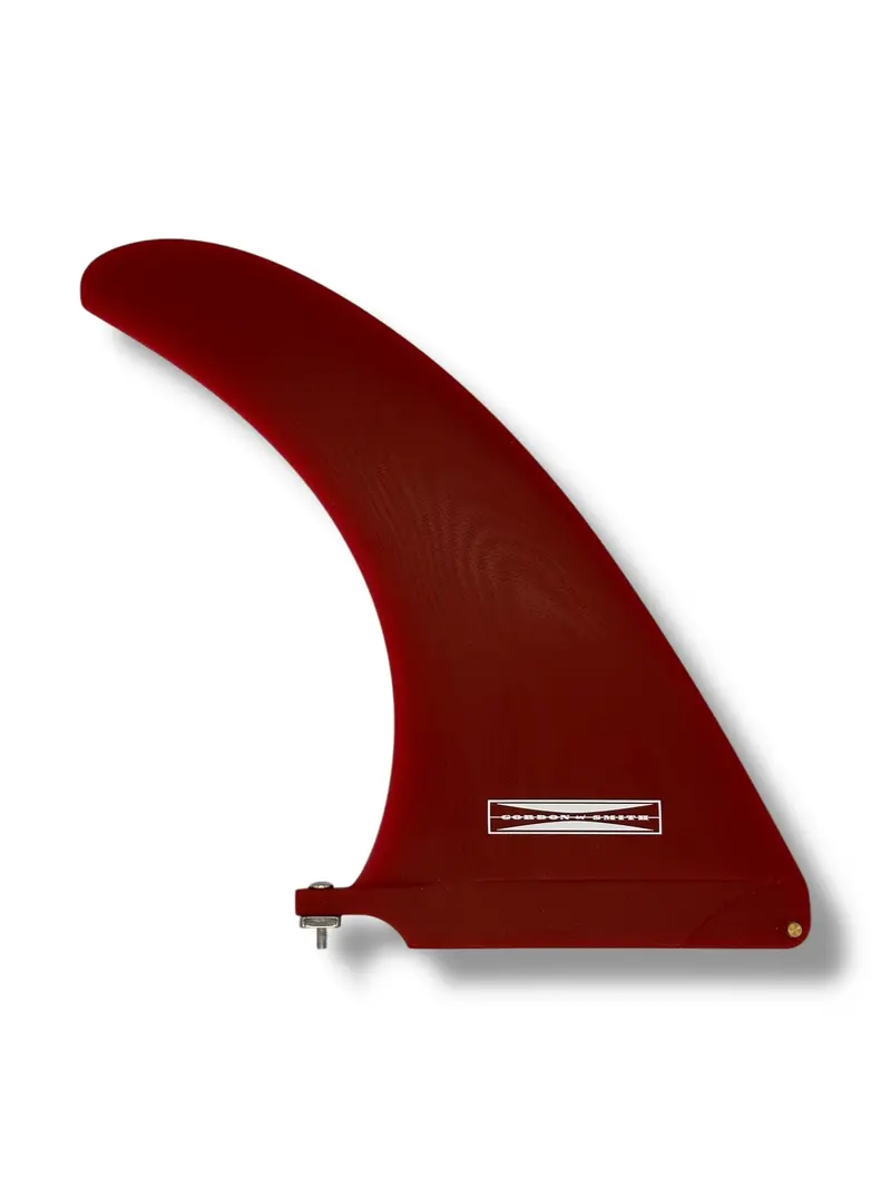 9.5” G&S Standard Fin - Red - Sanded 1