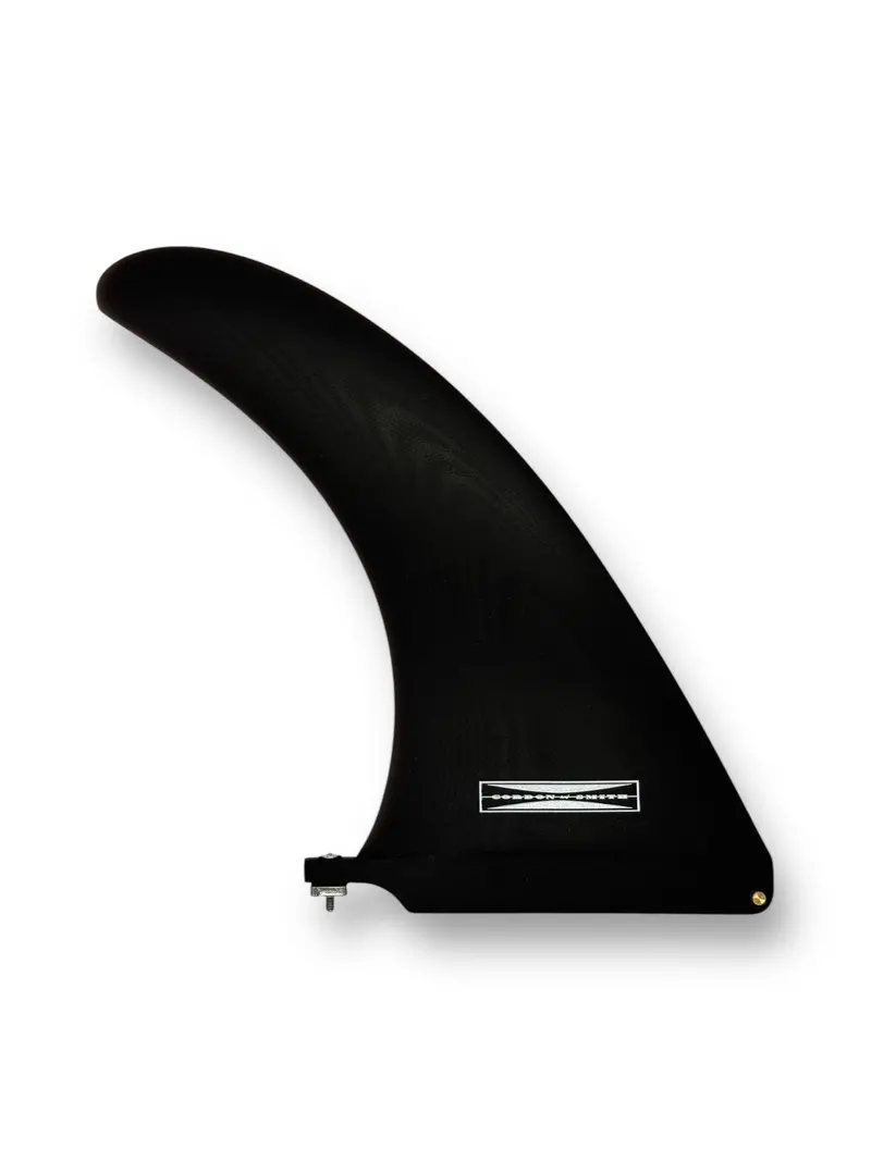 9.5” G&S Standard Fin - Smokey Black - Sanded 1