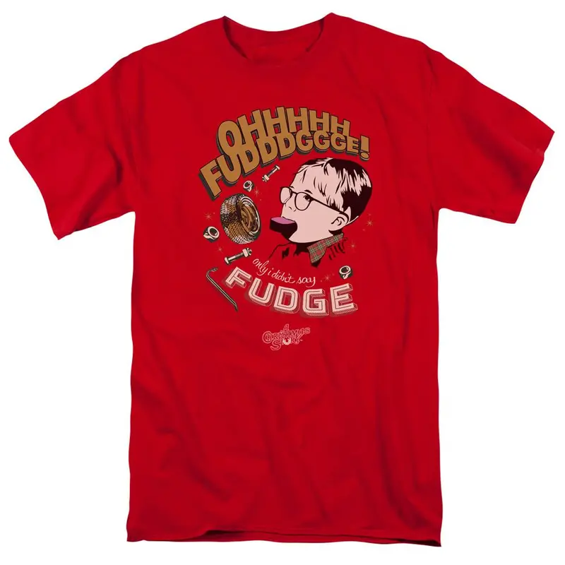 A Christmas Story Fudge T-Shirt 1