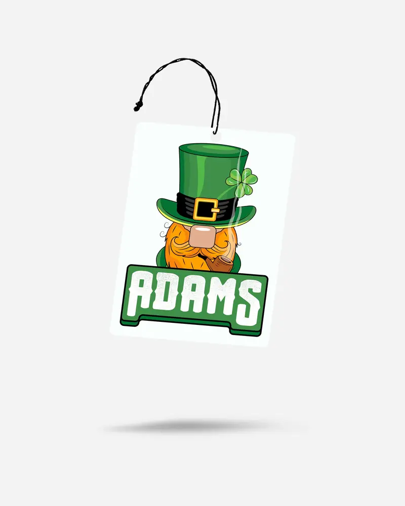 Adam's 2023 St. Patrick's Day Air Freshener 1