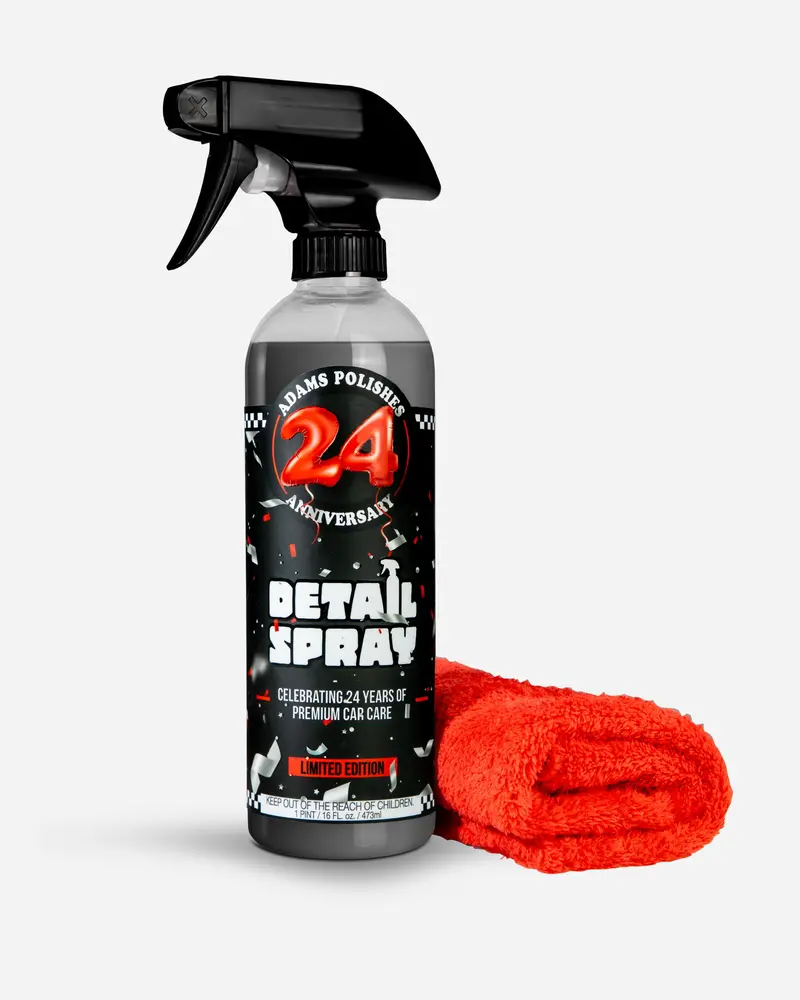 Adam's 24Th Anniversary Detail Spray & Towel Combo 1