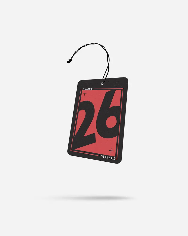 Adam's 26Th Anniversary Rectangle Air Freshener 1