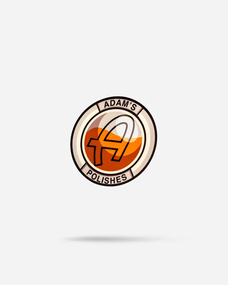 Adam's 3" Pumpkin Spice Logo Sticker 1
