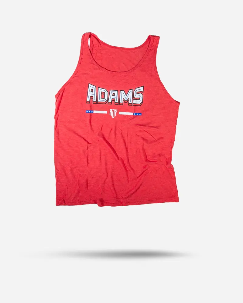 Adam's 4Th Of July 2022 Red Tank Top 1