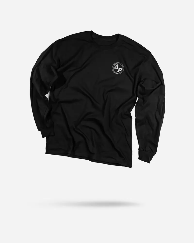 Adam's Ap Circle Logo Long Sleeve T-Shirt 1