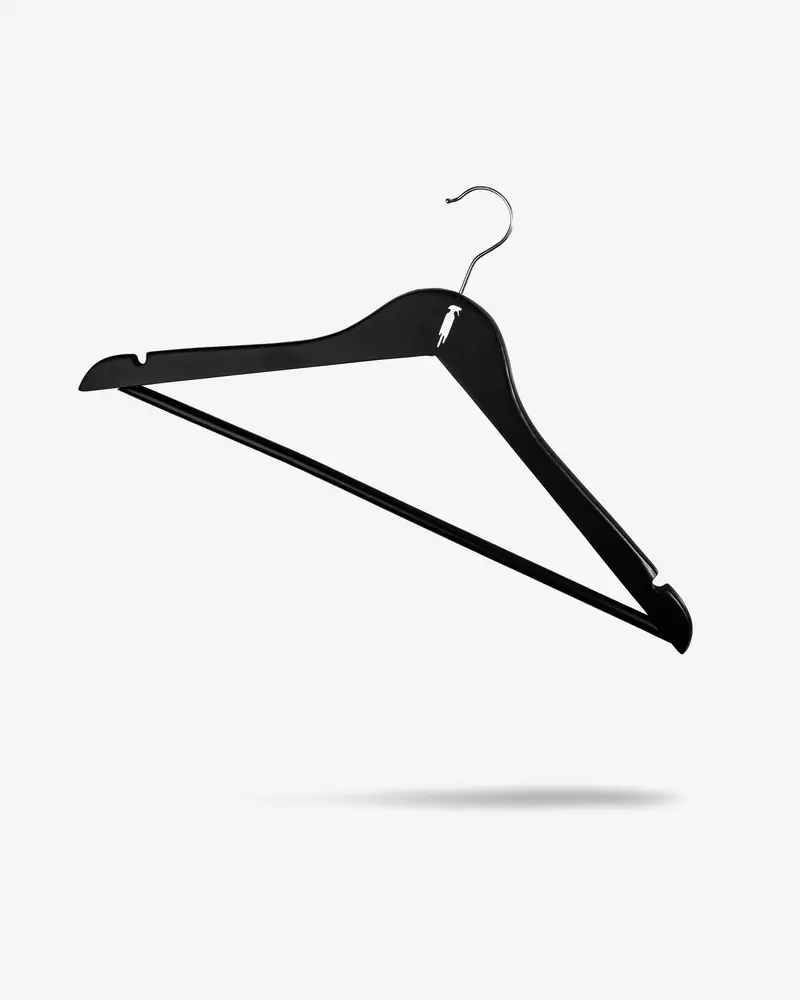 Adam's Black Clothes Hanger 1