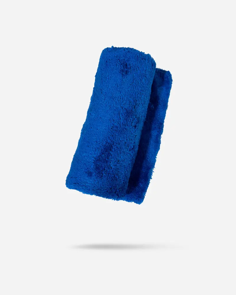 Adam's Borderless Blue Lite Plush Towel 1