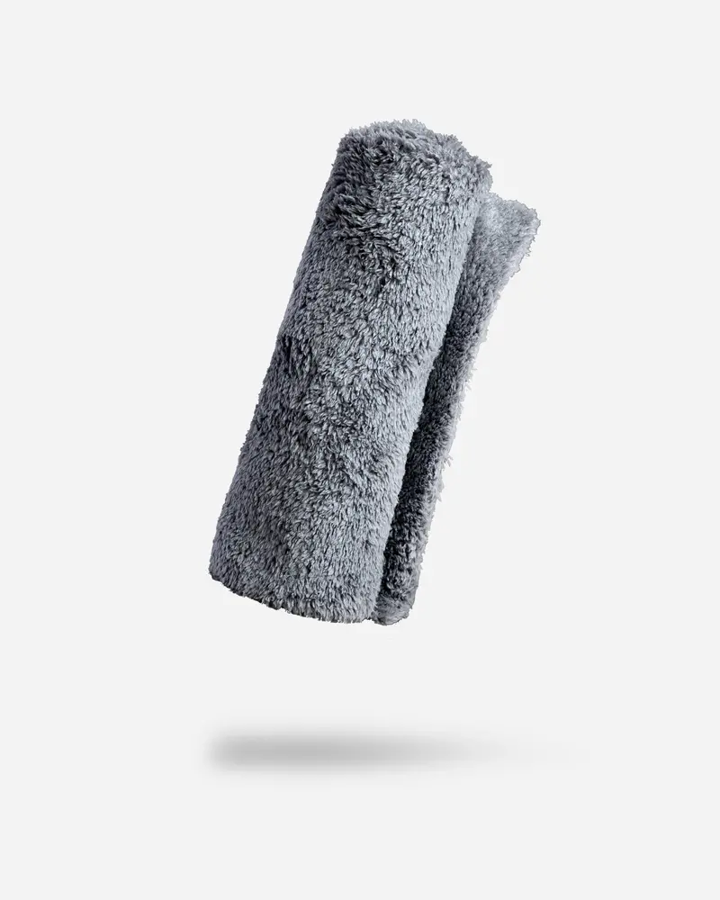Adam's Borderless Grey Microfiber Towel 1
