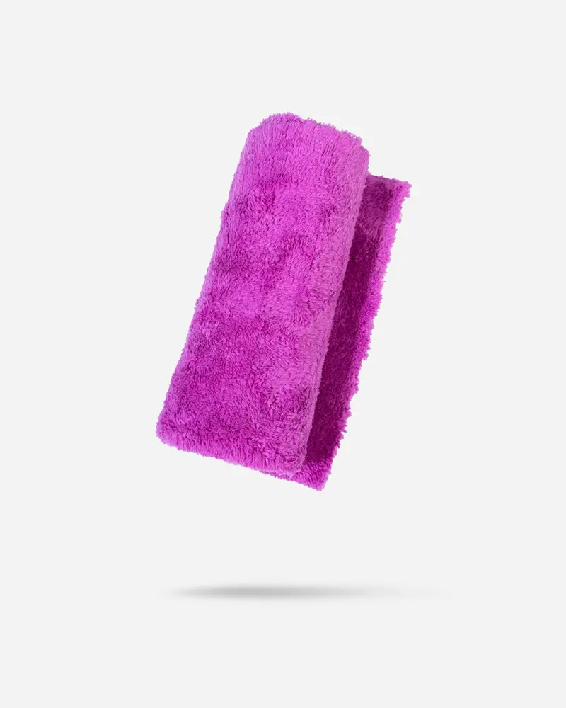 Adam's Borderless Purple Lite Plush Towel 1