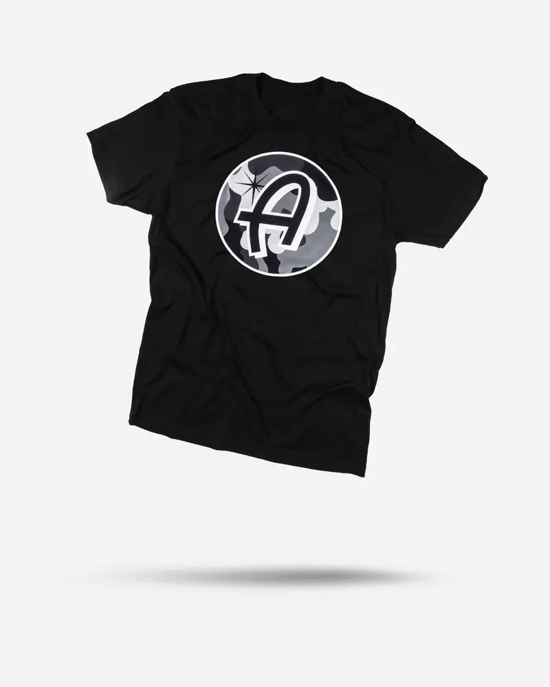 Adam's Camo Collection Black T-Shirt 1