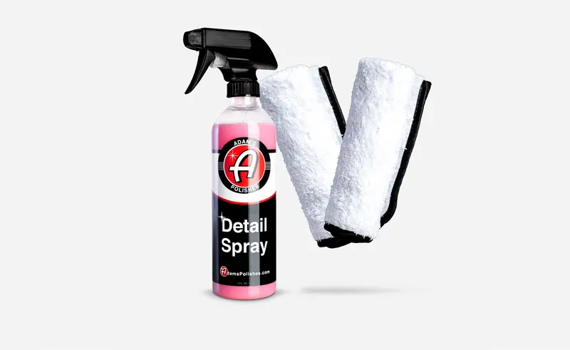 Adam's Detail Spray & 2 Towel Combo 1