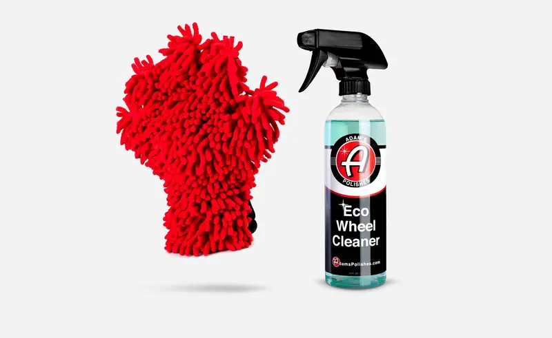 Adam's Eco Wheel Cleaner & Wheel Wash Mitt Combo 1