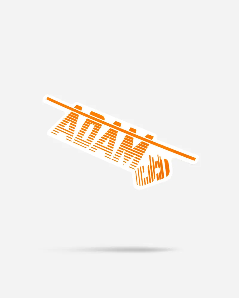 Adam's Fall Faded Lines Sticker 1