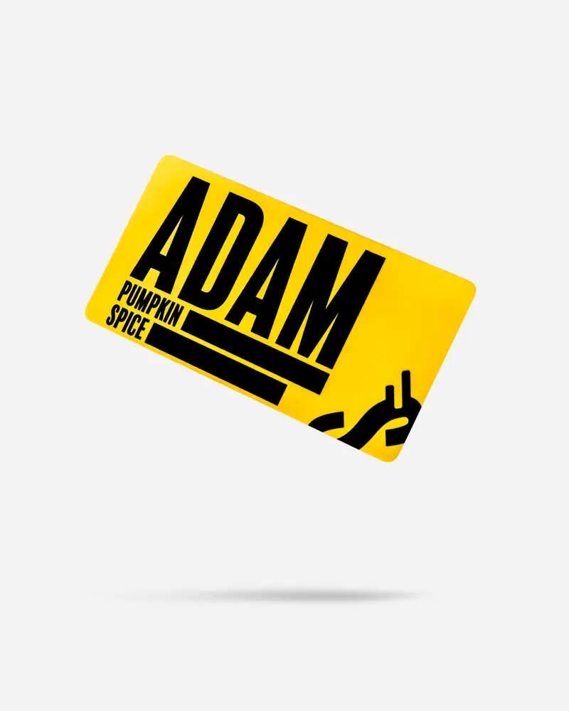 Adam's Falling S Sticker 1