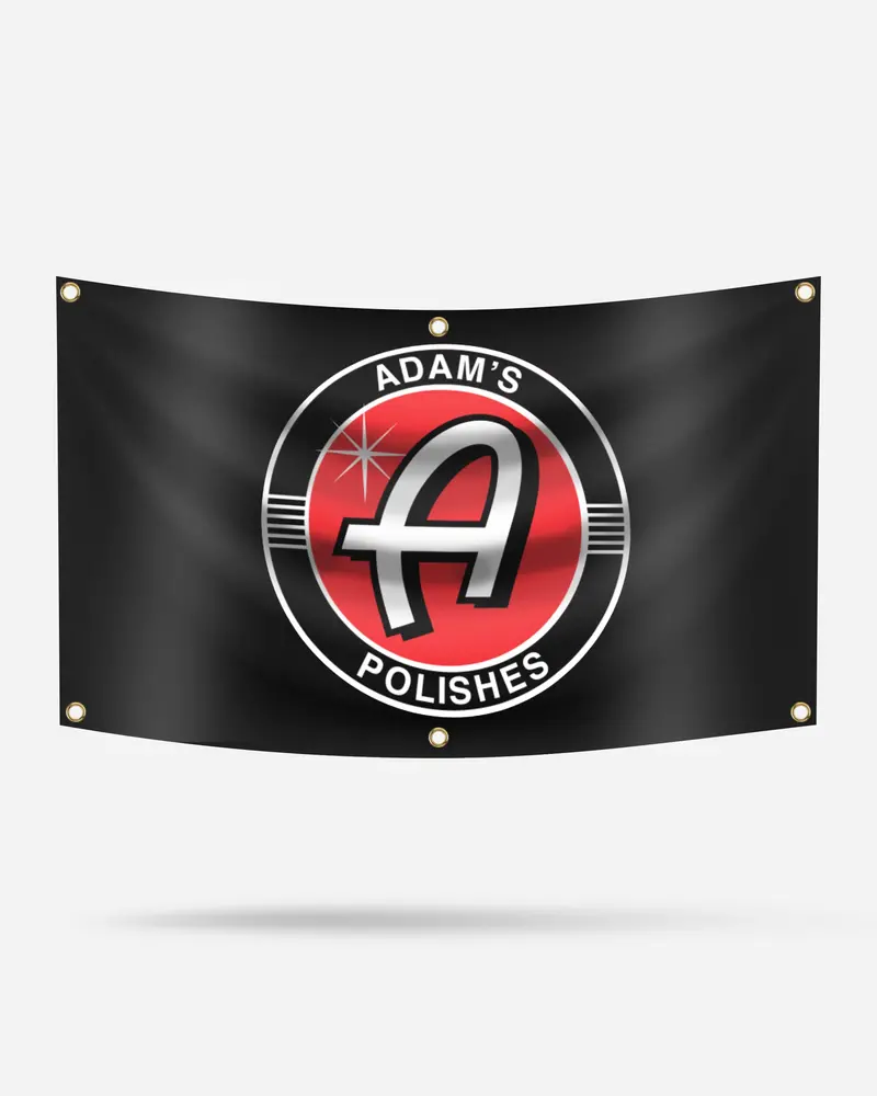 Adam's Garage Banner - Circle Logo 1
